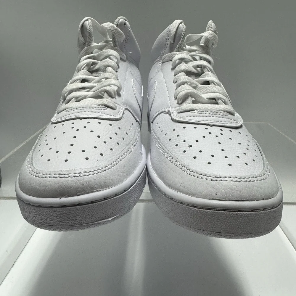 Brand New Nike Court Vision Mid White Sneakers Shoes CD5436-100 Women's Size 9.5